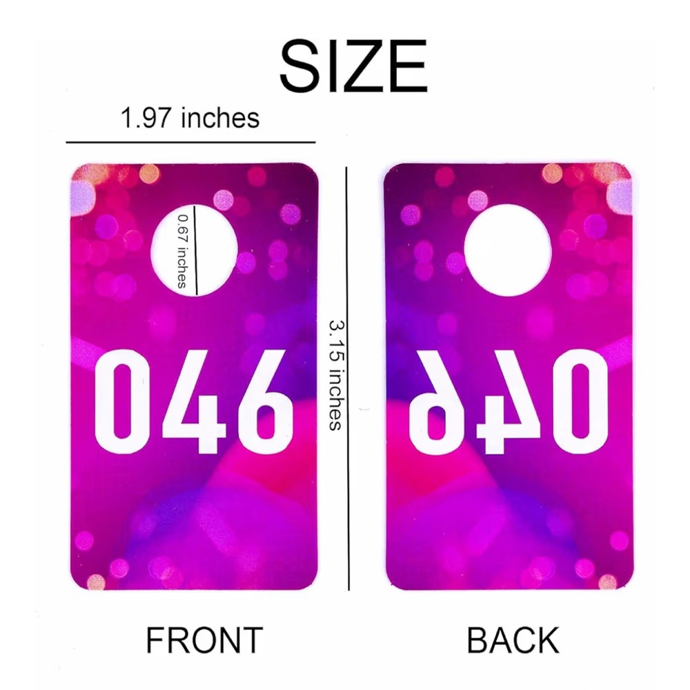 ✨ Live Sale Number Tags 1–100 | NEW IN BOX | Perfect for Resellers ✨ - Picture 2 of 2